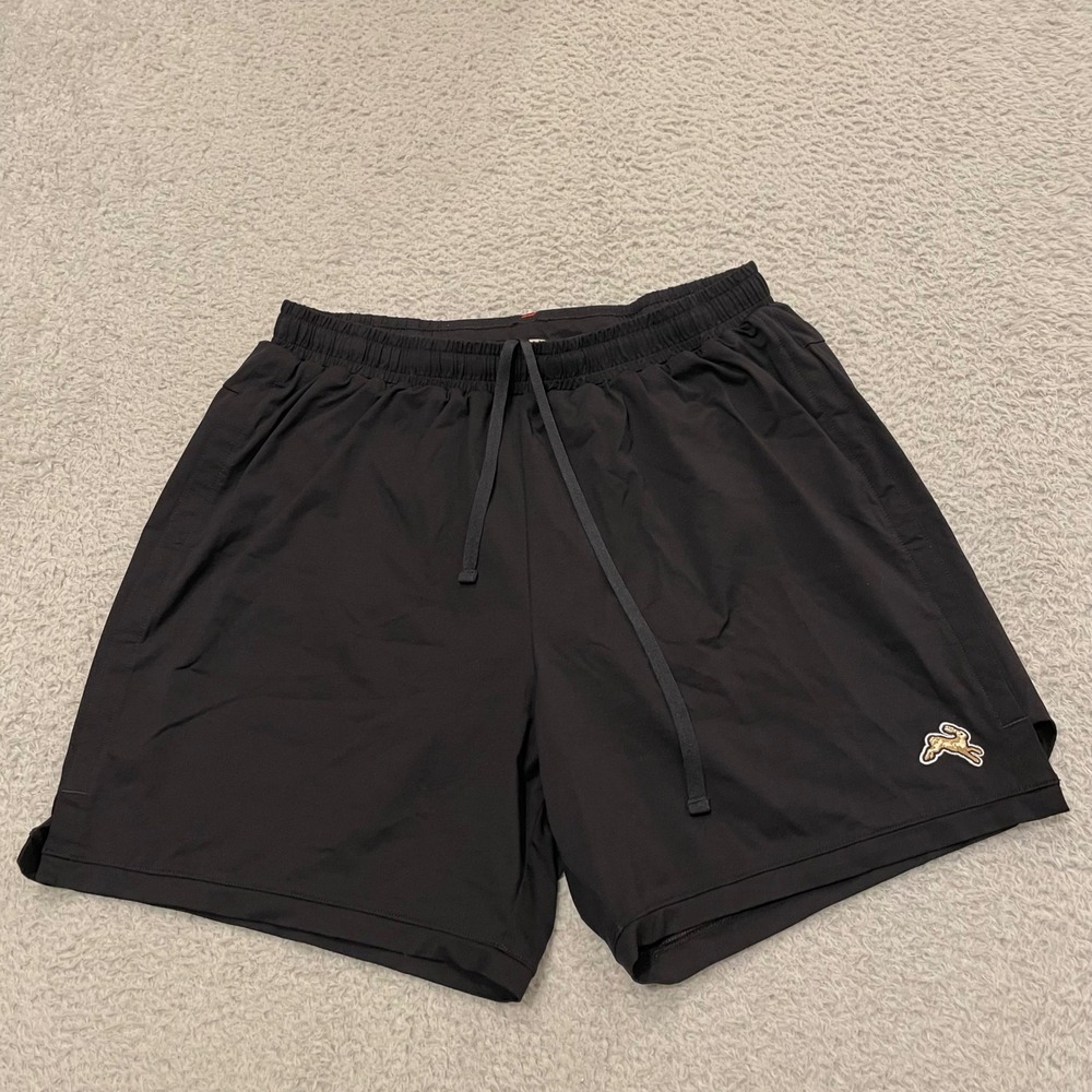 Tracksmith Session Running Shorts Mens Small Black 5" Inseam Brief Lined